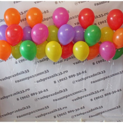 Набор из гелиевых шаров №24