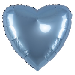 Гелиевый шар, Сердце, Стальной синий