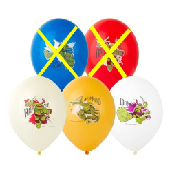 Гелиевый шар, Черепашки ниндзя