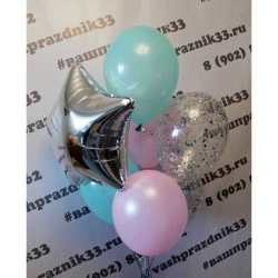 Красивый букет из шаров №67