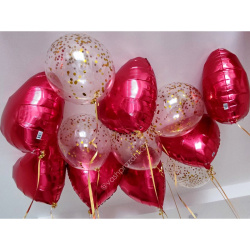 Набор из гелиевых шаров №63