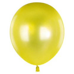 Гелиевый шар, Металлик, Жёлтый