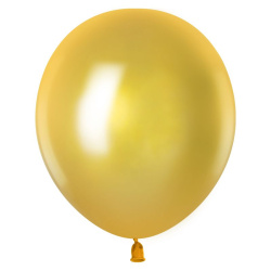 Гелиевый шар, Металлик, Золото