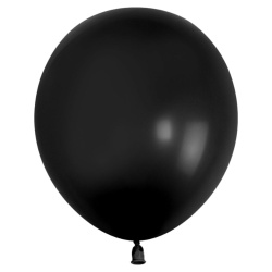 Гелиевый шар, Пастель, Черный