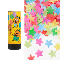 Хлопушка пружинная, Три Кота, Играем вместе, Звезды тишью