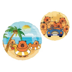 Гелиевый шар, Круг, Капибара