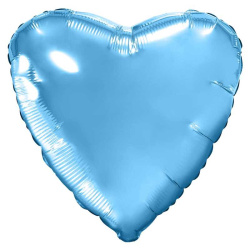 Гелиевый шар, Сердце, Холодно голубое