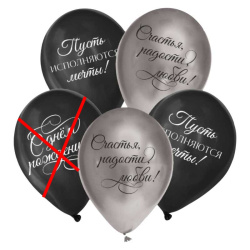 Гелиевый шар, С Днем Рождения, Пожелания