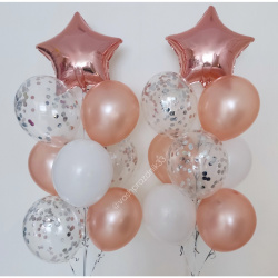 Красивый букет из шаров №81