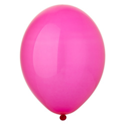 Гелиевый шар, Макарунс, Хрустальный, Фуксия