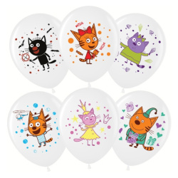 Гелиевый шар, Три кота, Играем вместе, Белые