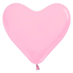 Гелиевый шар, Сердце, Розовый