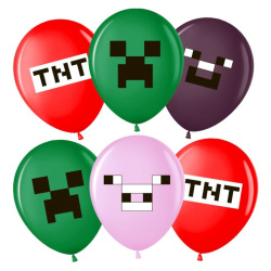 Гелиевый шар, Пиксели, Ассорти