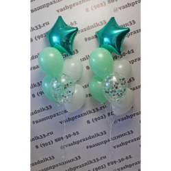 Красивый букет из шаров №63