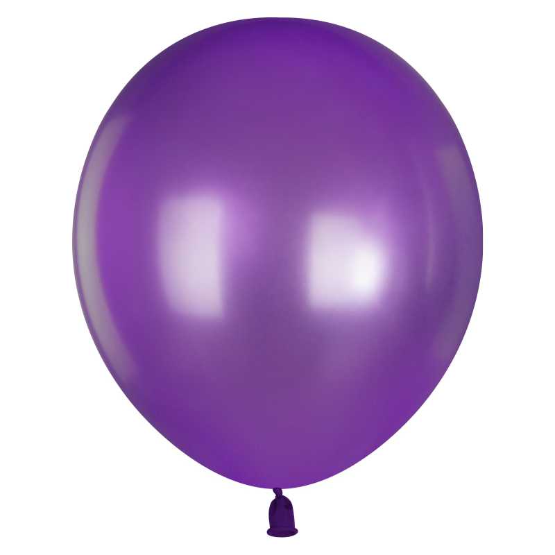 Гелиевый шар, Металлик, Фиолетовый