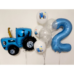 Композиция Синий трактор №13