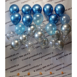Набор из гелиевых шаров №6