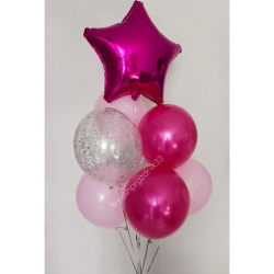 Красивый букет из шаров №9