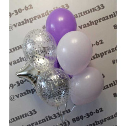 Красивый букет из шаров №65