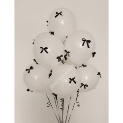 Шар с бантиками 1 шт., №1