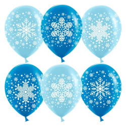 Гелиевый шар, Снежинки
