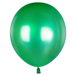 Гелиевый шар, Металлик, Зеленый