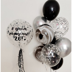 Композиция с большим шаром №4