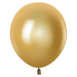 Гелиевый шар, Металлик, Яркое золото
