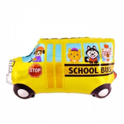 Гелиевый шар, Фигура, Школьный автобус