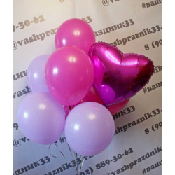 Красивый букет из шаров №83